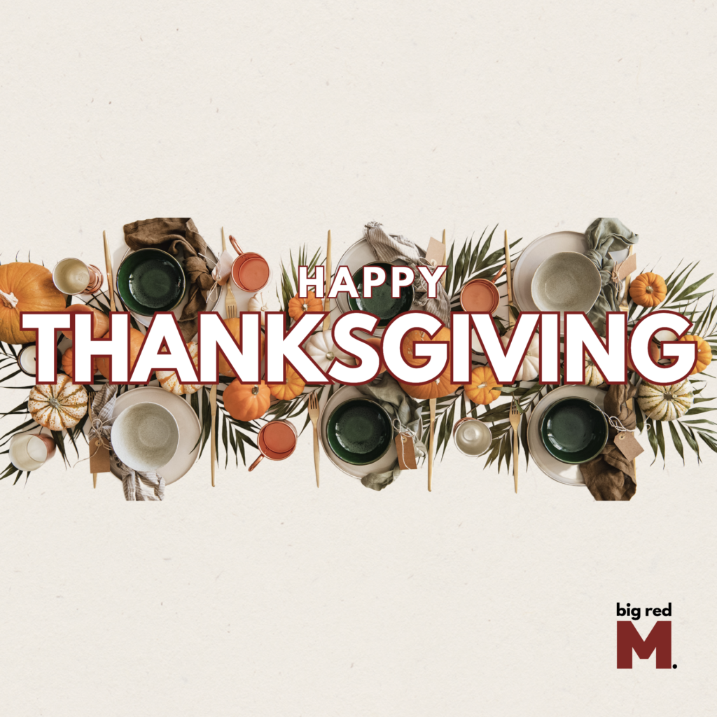 BRM Happy Thanksgiving